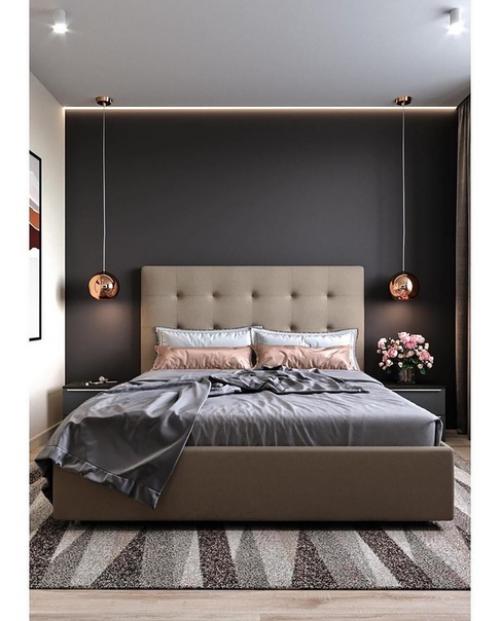 Два варианта оформления одной спальни.