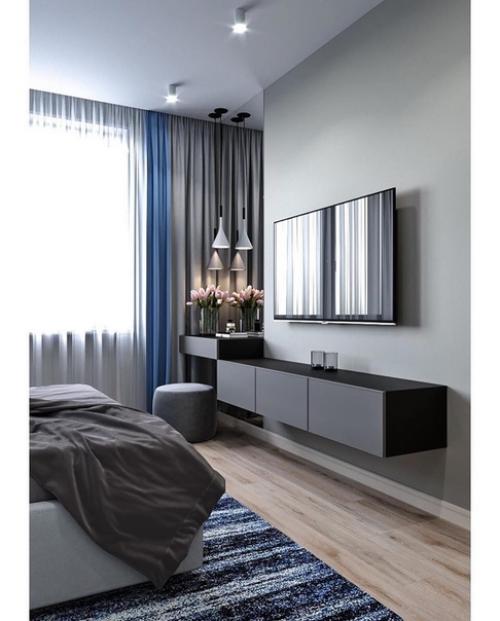 Два варианта оформления одной спальни. 08