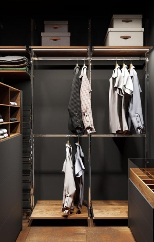 Стильная квартира для мужчины (46 кв. 09