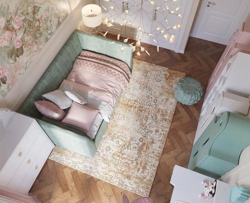 Два варианта оформления одной детской. 04