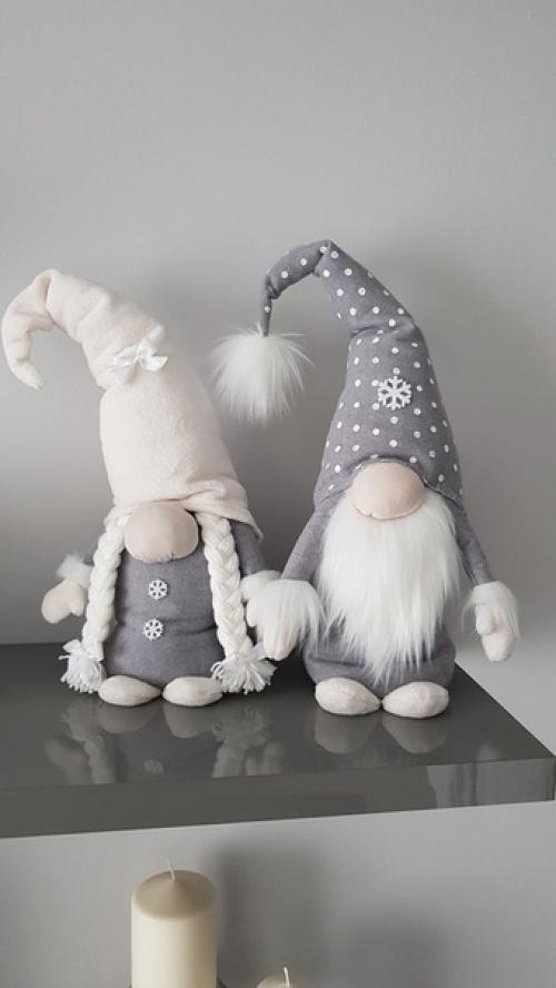 Скандинавские гномики.  Прелестные создания и милый декор в вашем доме.