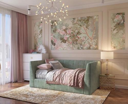 Два варианта оформления одной детской.