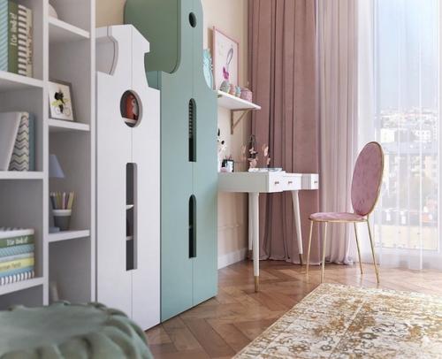 Два варианта оформления одной детской. 05