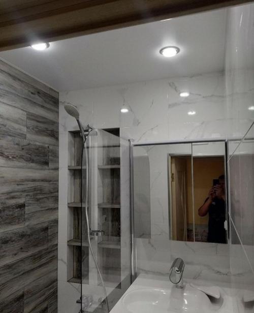 Ниша в душевой кабине своими руками. 04