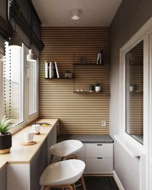 Вдохновляемся на оформление балкона. 07