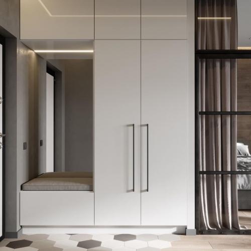 Однокомнатная квартира площадью 44 м 2. 08