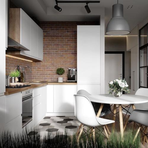 Однокомнатная квартира площадью 44 м 2. 01