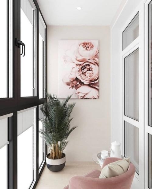 Вдохновляемся на оформление балкона. 05