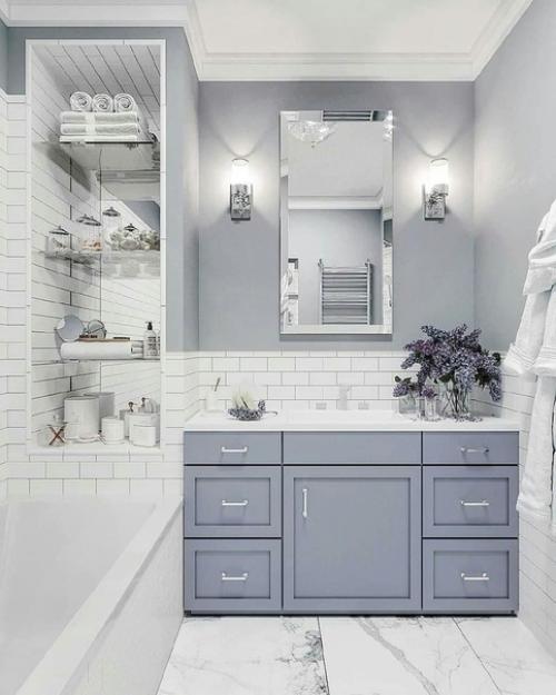 Какой вариант оформления этой ванной лучше, на ваш взгляд? 02