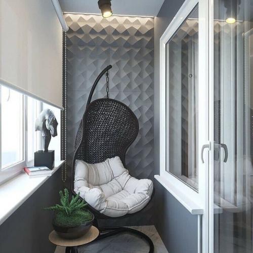 Голосуй за лучший интерьер лоджии.
