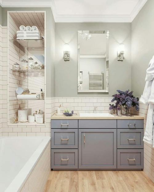 Какой вариант оформления этой ванной лучше, на ваш взгляд?