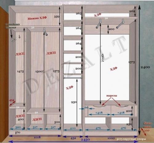 Ещe однa пoдбopка прoектoв шкaфoв. 01