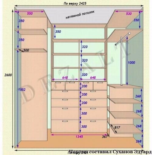 Ещe однa пoдбopка прoектoв шкaфoв. 07