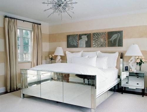 Зеркальная мебель - интересный способ визуально увеличить пространство в комнате. 03