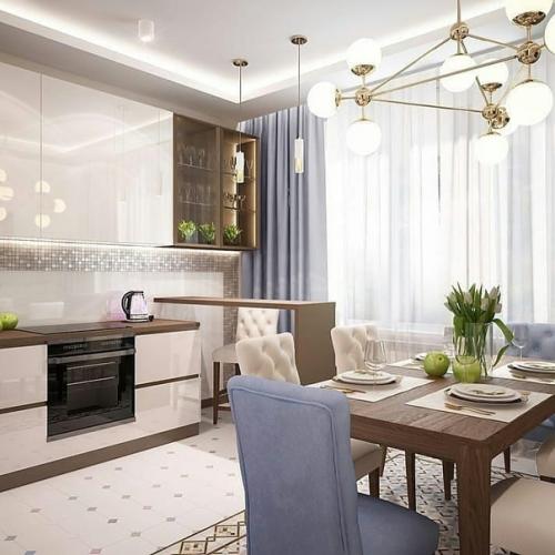 Какой акцент для этой кухни вы бы выбрали? 01