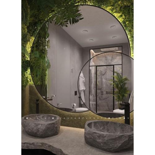 Необычный дизайн - проект гостевого санузла. 01