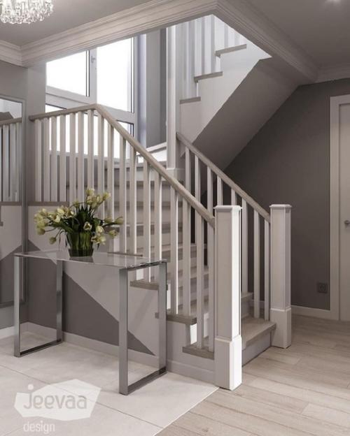 Прихожая и холл в частном доме. 03