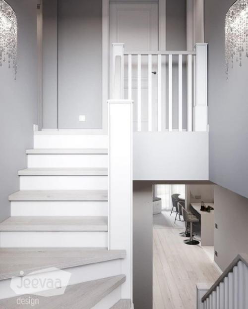 Прихожая и холл в частном доме. 04