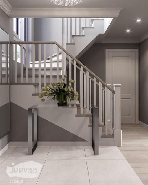 Прихожая и холл в частном доме. 02