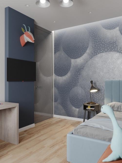 Интерьер детской комнаты. 01