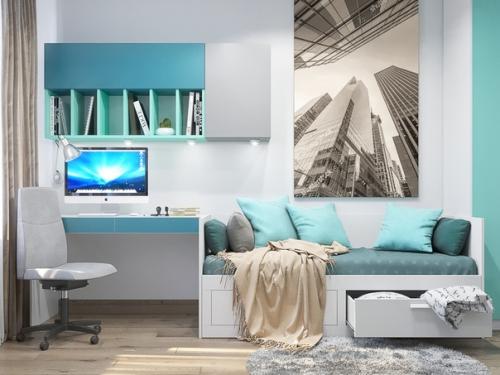 Интерьер квартиры площадью 77, 6 кв. 07