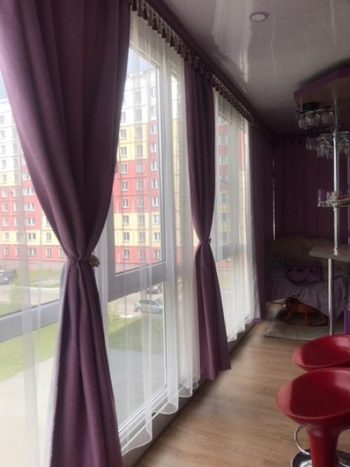 Похвастаюсь и я нашим балконом ремонт делали сами. 02