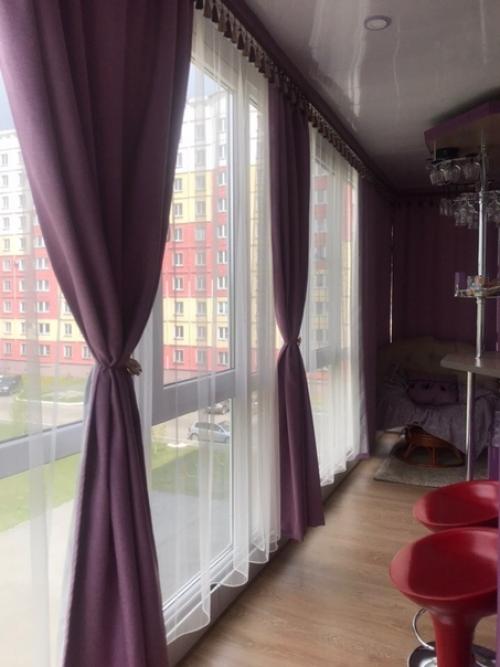 Похвастаюсь и я нашим балконом ремонт делали сами. 03