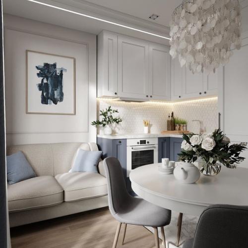 Однушка площадью 40 м 2 для семьи с ребёнком. 01