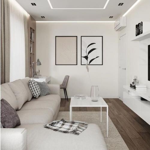 Доброе утро. Кухня и гостиная из одного проекта. 06