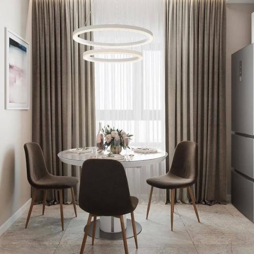 Доброе утро. Кухня и гостиная из одного проекта. 02