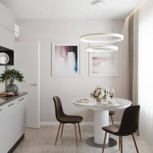 Доброе утро. Кухня и гостиная из одного проекта. 03