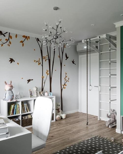 Детская комната.  Очень достойный реализованный проект. 01