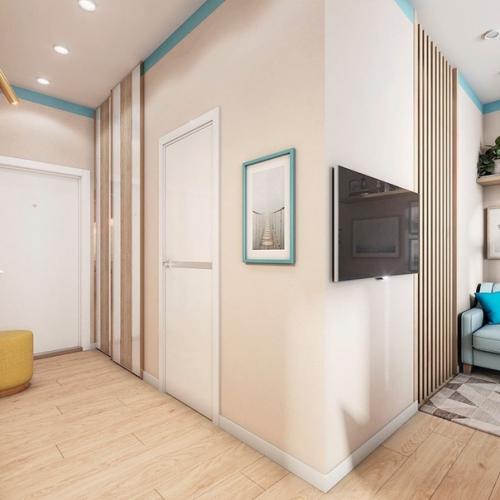 Небольшая квартира площадью 33 м 2. 05