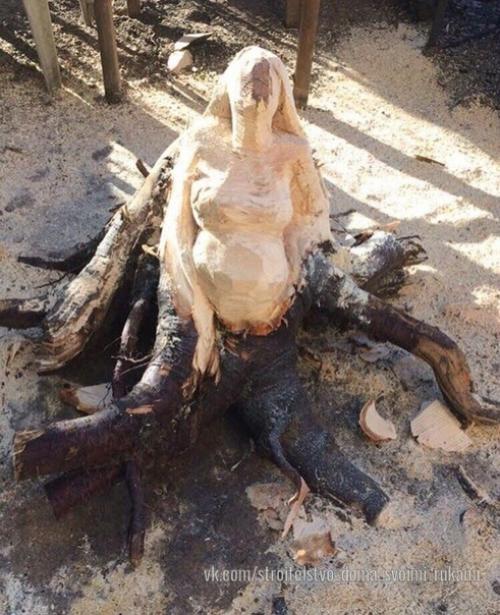 Как в обычную корягу можно вдохнуть новую жизнь. 01