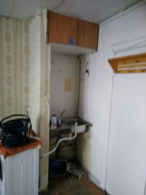 Переделали комнату в общежитии.