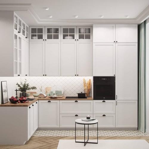 Белая кухня: да или нет? 01