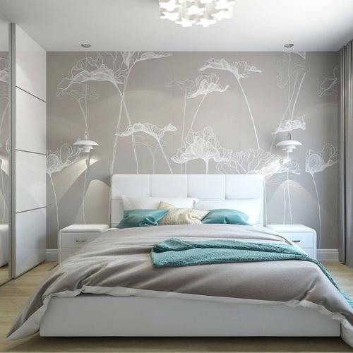 Проект 2 х комнатной квартиры с кухней - гостиной, спальней и детской. 03