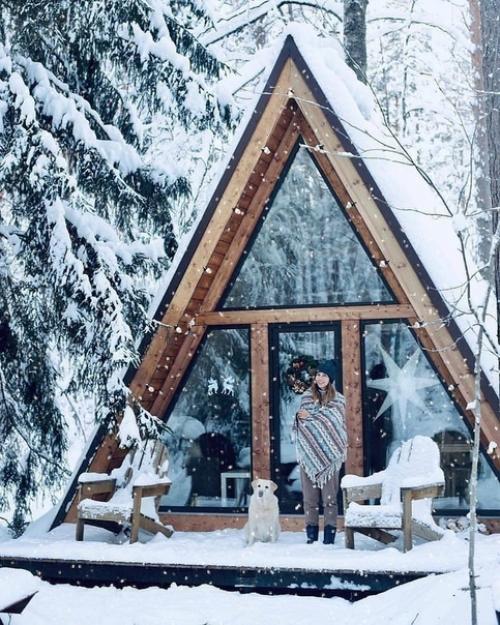 Доброе утро!  Снежного настроения и отличного дня. 05