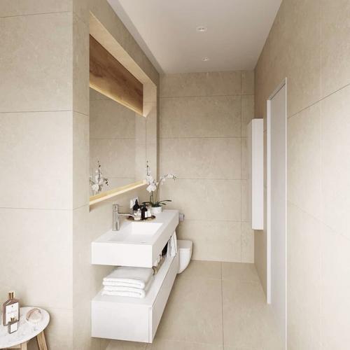 Душевая - для него, ванна - для неё. 06