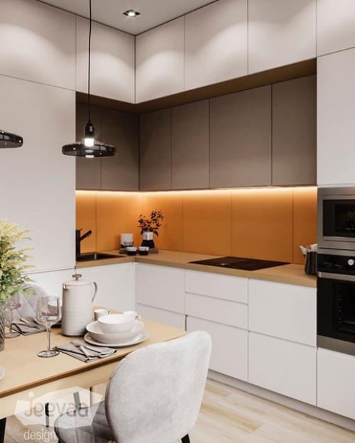 Яркая солнечная кухня! 05