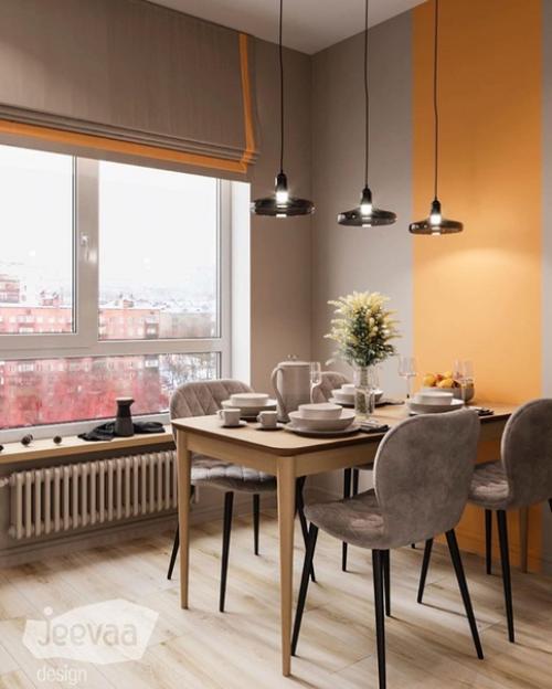 Яркая солнечная кухня! 01