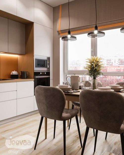 Яркая солнечная кухня!