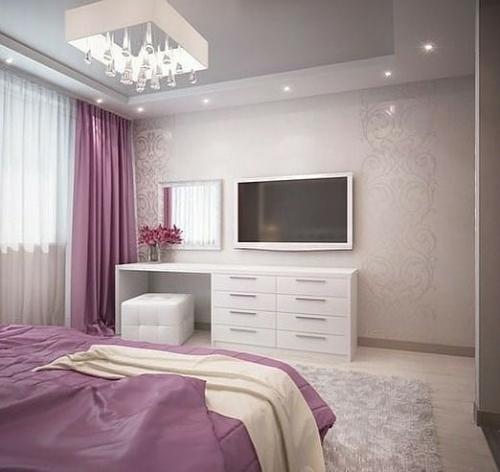 Какой вариант стенки в спальне вам нравится больше? 04