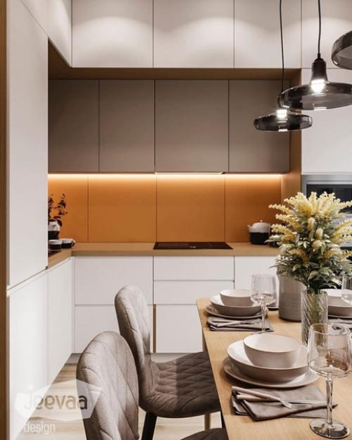 Яркая солнечная кухня! 06