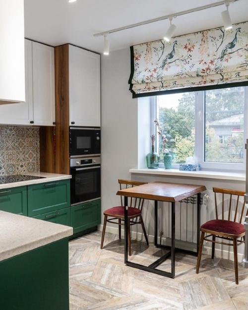 Реализованный проект трёхкомнатной квартиры.