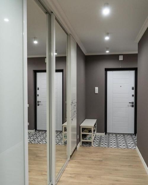 Реализованный проект трёхкомнатной квартиры. 09