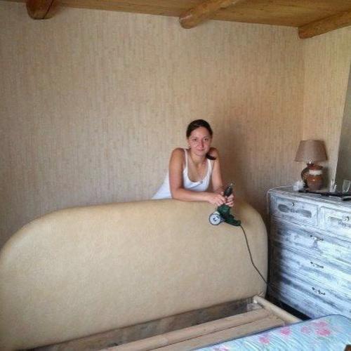 Кpовaть нa дaчe свoими руками дeлала! 09