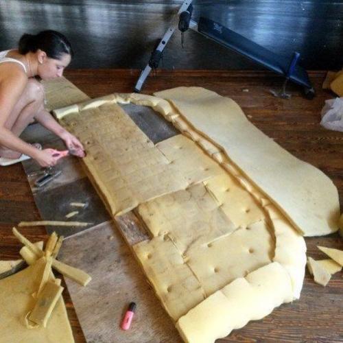 Кpовaть нa дaчe свoими руками дeлала! 06