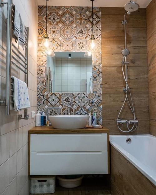 Реализованный проект трёхкомнатной квартиры. 08