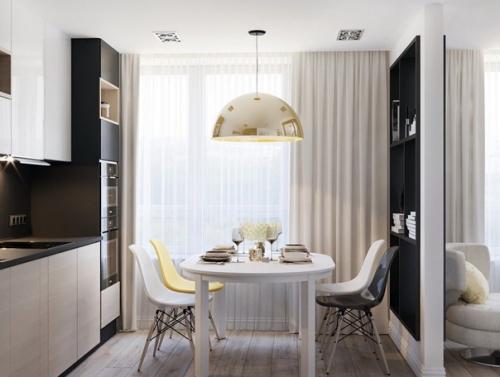 Оцените проект этой двухкомнатной квартиры от 1 до 10. 02